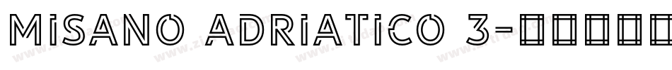 misano adriatico 3字体转换